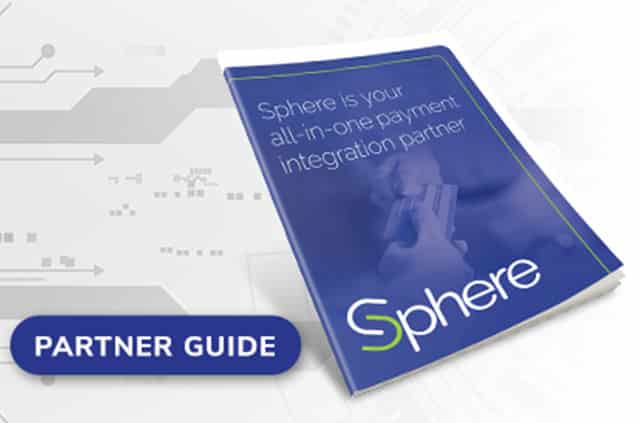 Thumbnail of an eBook titled "Sphere is your all-in-one payment integration partner"